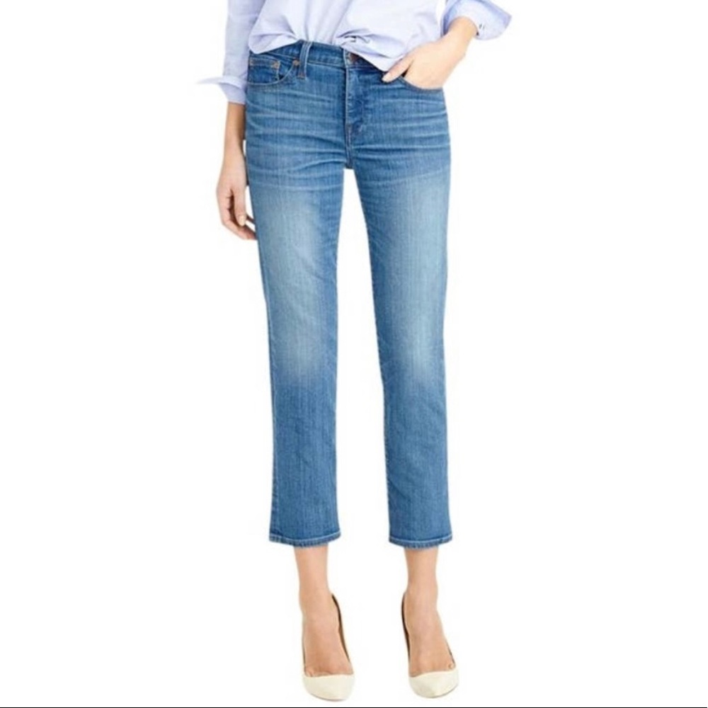 🌿 J. Crew Blue Cropped Reid Jeans 🌿